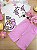Conjunto Blusa Hello Kitty e My Melody e Biker Momi - Imagem 1