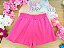Shorts Rosa com Strass Mon Sucré - Imagem 1