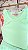 Conjunto Regata Canelada Saia de Tule com Glitter Verde Menta Mon Sucré - Imagem 3