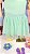 Conjunto Regata Canelada Saia de Tule com Glitter Verde Menta Mon Sucré - Imagem 2