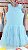 Vestido Azul Petit Cherie - Imagem 1