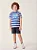 Camiseta Infantil Menino Shark com Listras Bimbi - Imagem 2
