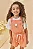 Conjunto de Blusa em Meia Malha e Jardineira em Malha Big Waffle Kukiê Infantil Menina - Imagem 2