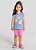 CONJUNTO INFANTIL MENINA EM MEIA MALHA E COTTON BRANDILI - Imagem 1