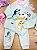 Conjunto Blusão e Calça Jogger em Moletom Bluey Brandili - Imagem 1