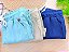 Calça Infantil Menino Reta em Linho com Elastano Azul Marinho Divertto - Imagem 3