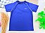 Camiseta Infantil Menino Tecnológica Azul Marinho em Malha Fit com Termo Refletivo - Imagem 1