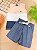Conjunto de Regata em Meia Malha e Bermuda em Cotton Jeans com Elastano LucBoo Infantil Menino - Imagem 1