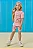 Conjunto de Blusa em Meia Malha e Bermuda Biker em Molecotton Kukiê Infantil Menina - Imagem 2