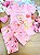 Conjunto de Blusa em Meia Malha e Bermuda Biker em Molecotton Kukiê Infantil Menina - Imagem 1