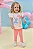 Blusa em Cotton Cachorrinho Kukiê Infantil Menina - Imagem 2