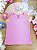 Regata Canelada com Brilhos e Glitter Rosa Cinti - Imagem 1