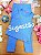 Regata Canelada com Brilhos e Glitter Azul Cinti - Imagem 3