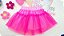 Saia Shorts em Tule Rosa Pink Cinti - Imagem 1