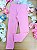 Legging Canelada com Brilhos e Glitter Rosa Cinti - Imagem 1