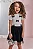 Blusa em Canelado Off White Kukiê Infantil Menina - Imagem 2