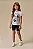 Conjunto de Blusa Alongada em Malha Power e Bermuda Biker em Canelado Liz Infanti Infantil Menina - Imagem 2