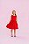 Vestido Tule Poly Mesh Vermelho Mon Sucré - Imagem 1