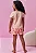 Conjunto de Pijama de Blusa em Meia Malha e Shorts em Malha Fresh Kukiê Infantil Menina - Imagem 2