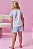 Conjunto de Pijama de Blusa e Shorts em Meia Malha Kukiê Infantil Menina - Imagem 2