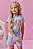 Conjunto de Pijama de Blusa e Shorts em Meia Malha Kukiê Infantil Menina - Imagem 1