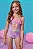 Maiô em Malha com Proteção UV50+ Kukiê Infantil Menina - Imagem 2