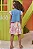 Vestido em Malha Fresh e Colete em Jeans Arkansas Kukiê Infantil Menina - Imagem 2