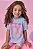 Camiseta em Meia Malha Kukiê Infantil Menina - Imagem 2