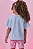 Camiseta em Meia Malha Kukiê Infantil Menina - Imagem 4
