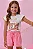 Blusa em Meia Malha Kukiê Infantil Menina - Imagem 1
