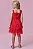 Vestido em Tule com Elastano Natal Kukiê Infantil Menina - Imagem 2