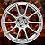 Jogo de rodas Gisa Drag10 17x8" - Imagem 1
