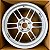 Jogo de rodas Enkei RPF1 - 17x8" - 5x112 - Imagem 1