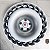 Jogo de rodas Gisa 2650 - 18x5," - 5x112 - Imagem 1