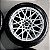 Jogo de rodas Carbon Amsterdan aro 17" + pneus Dunlop Direzza 225/45R17 - Imagem 3