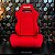 Par de Bancos Recaro SR3 – All Red - Imagem 2