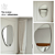 Espelho Orgânico Olympia Essential, Espelho Decorativo de parede Pequeno ao Grande para Lavabo, Penteadeira, Sala de Estar/Jantar - Fácil Instalação - Imagem 17