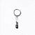 Brinco Key Design de Prata e Pedra SSE Nero - Imagem 2