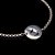 Pulseira Key Design Signo Sagitário de Aço Prata Ajustável - Imagem 2