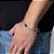 Pulseira Key Design Signo Peixes de Aço Prata Ajustável - Imagem 3