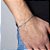 Pulseira Key Design Signo Leão de Aço Prata Ajustável - Imagem 3