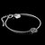 Pulseira Key Design Signo Leão de Aço Prata Ajustável - Imagem 2