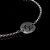 Pulseira Key Design Signo Capricórnio de Aço Prata Ajustável - Imagem 1