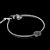 Pulseira Key Design Signo Capricórnio de Aço Prata Ajustável - Imagem 3