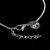Pulseira Key Design Signo Áries de Aço Prata Ajustável - Imagem 5