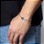 Pulseira Key Design Signo Áries de Aço Prata Ajustável - Imagem 4