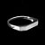 Anel Key Design de Prata SSR Simplicidade - Imagem 2