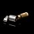 Pingente Key Design de Aço Prata e Dourado - Imagem 3
