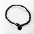 Pulseira Key Design Zeng de Pedra Natural Preta - Imagem 2