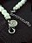 Colar Key Design Warhole de Pedra Natural Branca - Imagem 1